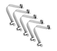 Gatuida 5 Pièces Clip Spring Backle V-Clips De Rechange pour Piscine Mousqueton à Ressort en Métal Agrafes De Quincaillerie Clips De Pinceau De Piscine Acier Inoxydable