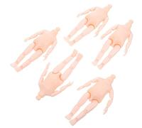 Gatuida 5 pièces Corps de Poupée Articulé Articulations Kit DIY Plastique Corps Mobile pour Fabrication et Bricolage de Poupées Lot