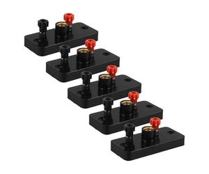 Gatuida 5 Pièces Douille à Vis E10 pour Ampoules D'expérimentation Scientifique, Matériau Plastique et Cuivre Solide, Connexion Stable, pour Projets Scolaires et Laboratoires