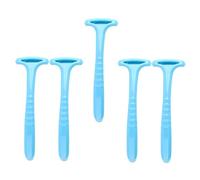 Gatuida 5 pièces Grattoir Pédicure Bleu Outil Pratique pour Éliminer Peau Morte et Callosités Léger pour Soin Exfoliation