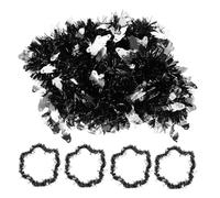 Gatuida 5 Pièces Guirlande Halloween Décoration Métallique Scintillante Ornements Suspendus pour Intérieur Extérieur Ambiance Festive et Polyvalente pour et Bureaux