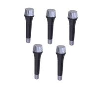 Gatuida 5 pièces Jouets Microphone Simulés pour Garçon Fille Accessoires Éducatifs pour Karaoké pour Fêtes et Jeux de Rôle
