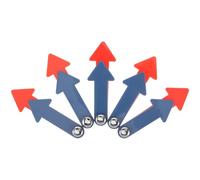 Gatuida 5 pièces Kit de Aiguilles Horloge Plastique pour Remplacement Pointeurs Sécurisés pour Projets DIY Scolaires et Apprentissage de Heure Accessoires Mécanisme Horloge pour Garçon