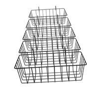 Gatuida 5 pièces Lot de Mangeoires à Foin Métal pour Lapins et Petits Animaux Rack Suspendu pour Cages Support Pratique pour Alimentation Propre et Contrôle des Portions