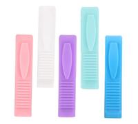 Gatuida 5 Pièces Ouvre Bouteilles Plastique Portable pour et Bouteilles Verre Utilisation Médicale Sécurisée Design Ergonomique Blanc Violet Vert Bleu