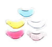 Gatuida 5 Pièces Patchs pour Yeux Forme de U Kit de Soin Compresses Chaud Froid Réutilisables Atténuant les Poches