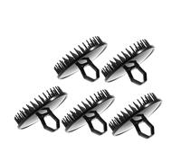 Gatuida 5 pièces Plastique Souple pour Massage Exfoliation Pellicules Compacte et pour Voyage Soins et Shampooing