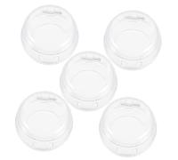 Gatuida 5 pièces Protection pour Boutons de Cuisinière Gaz Plastique Couvercles de Sécurité pour Gazinière Protège Garçon Fille Facile à Installer et Antidérapant