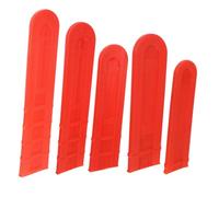 Gatuida 5 pièces Protections Guide-chaînes Tronçonneuse Plastique Couvercle Barre Tronçonneuse et Léger Accessoires Tronçonneuses pour Prolonger la Durée de Vie