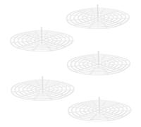 Gatuida 5 pièces Set de Fonte pour Presse à Légumes Support de Fermentation Compact pour Bocaux de Fermentation Améliore la Saveur des Pickles et Aliments Fermentés Facile à Transporter