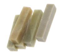 Gatuida 5 pièces Tampons Pierre Qingtian pour Gravure Sceau Chinois DIY pour Calligraphie et Peinture Matériau Pierre Naturelle Débutants