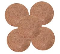 Gatuida 5 pièces Tapis de Nidification Fibre Végétale pour Oiseaux Matériau Naturel Respirant pour Nid Élevage de Pigeons Poulets et Petits Animaux Coussinets Durables et Pratiques