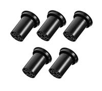 Gatuida 5 pièces Tube de Sortie Air Caisson Basses Tube Plastique pour Enceinte Woofer Accessoire Haut-Parleur Basses