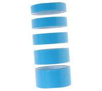 Gatuida 5 Rouleaux Ruban de Masquage Auto Haute Température Pet Assorties Ruban Adhésif Protection Carrosserie Résistant Déchirure et Adapté Aux Courbes Automobiles