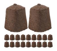 Gatuida 50 éponges de Culture hydroponique, Bouchons de Germination | Capsule hydroponique pour le démarrage de graines, d'herbes aromatiques, de laitue et de boutures dans des systèmes de