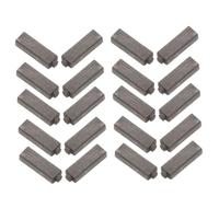Gatuida 50 Pièces Balais de Moteur Électrique en Carbone pour Sèche-cheveux, Compatibilité, Fonctionnement Silencieux, Installation DIY Facile, Dimensions 4.1x5.5x17 Mm