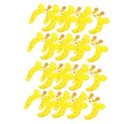 Gatuida 50 pièces Ballon Tête Animal Décoratif Ballon Aluminium Film Long Cou Girafe Serre-tête Animal pour Fêtes Anniversaire Décoration Thème Jungle Ferme Garçon Fille