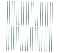 Gatuida 50 pièces Bâtons Support Plantes Vert Tuteurs Robustes et Durables pour Jardinage et Arrangement Floral Surface Lisse sans Échardes Utilisation Polyvalente pour Tige Formation et