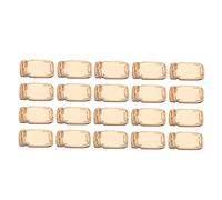 Gatuida 50 Pièces Décorations Forme Mason Jar pour Garçon Fille Surface Lisse pour Peinture DIY et Pratique Fournitures Graffiti et Ornements