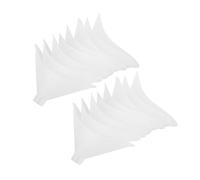 Gatuida 50 Pièces Embouts Buccaux Pour Pneumatomètre En Pp Robuste, Compatibles Tests De Capacité Vitale, Accessoires Jetables Pour Spirométrie Médicale, Usage Professionnel Et Formation Respiratoire