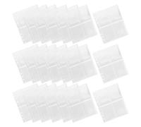Gatuida 50 Pièces Feuilles de Classeur pour Cartes A5, Pochettes de Collection Pvc Double Face 4 Poches, Protège-cartes à Collectionner, pour Photo Card, Cartes de Sport, Collectionneurs,