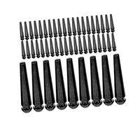 Gatuida 50 pièces Marqueurs de Score Métal pour Jeu de Cribbage Piquets Traditionnels Accessoires Durables pour Famille et Amis Noir