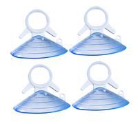 Gatuida 50 pièces PVC Transparent Ventouses Solides Type pour Cache Soleil Fenêtre Voiture Ventouse Voiture Adhésive Solide pour Rideau Automobile Installation Facile et Maintien