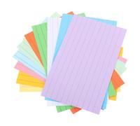 Gatuida 500 Pièces Fiches de Notes Petit Carnet en Papier, Bloc-notes Portable, Ligné, Déchirable, pour Réviser les Mots et Étudier, Marque-pages, Format Compact