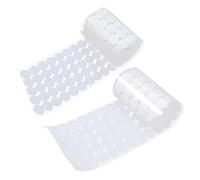 Gatuida 500 pièces Rond Adhésif Double Face Crochet et Boucle Autocollante Résistante à Eau pour Bricolage et Usage Mural