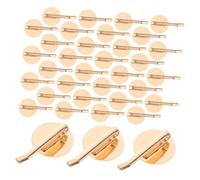 Gatuida 50pièces Épingles à Cheveux Vintage Pour Femme Mini-pinces à Boutons Et Épingles Lisses Fer Accessoires Pour Cheveux Diy Pour Chignons Queues De Cheval Fêtes Et Usage