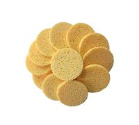Gatuida 50pièces Éponges Visage Cellulose Comprimées Naturelles Rondes Peau Douce Pour Nettoyage Démaquillage Et Exfoliation Quotidienne Éponges Maquillage Et Soin Peau