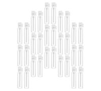 Gatuida 50pièces Flacons Carrés Verre De Flacons Échantillons De Parfum Porte-échantillon Eau De Cologne Contenants De Voyage à Couvercle Rabattable Contenants Pour Beurre Corporel