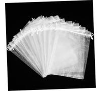 Gatuida 50pièces Lot Fruits Filet avec Cordon pour Protection des Arbres Fruitiers Et Divers Fruits