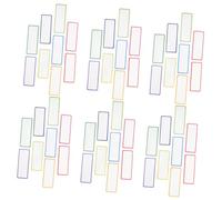 Gatuida 54 Pièces Étiquettes magnétiques effacées étiquettes magnétiques pour réfrigérateur aimants porte-nom Notes de tableau blanc magnétique aimant porte-noms Caoutchouc doux magnétique