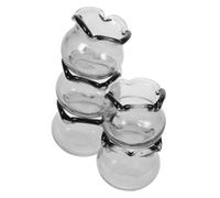 Gatuida 5pcs Miniature Pish Tank Decoration Dollhouse Mini Aquarium Tiny Glass Fish Bol Ornement Micro Landscape Accessoires pour Fournitures De Bricolage