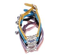 Gatuida 5pièces Collier pour Chien Et Chat Réglable avec Cristaux Et Clochette Lot de Accessoires pour Animaux De Compagnie