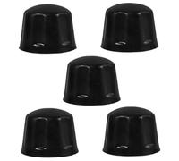 Gatuida 5pièces Couvre-Caps Caoutchouc pour Moyeu De Roue De Anti-poussière pour ATV Et Véhicules Installation Facile Et
