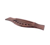 Gatuida 6 cordes Chevalet de Guitare à Cordes Pont à Forme Queue de Poisson Remplacement pour Guitares Folk