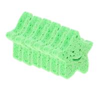 Gatuida 6 Éponges de Bain D'étoile pour Garçon et Filles, Lot de 6, en Éponge Douce Verte, Facile à Nettoyer, pour Voyages en Camping et Séjours à L'hôtel
