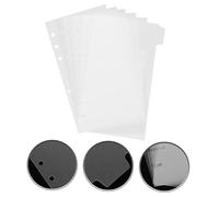 Gatuida 6 feuilles Intercalaires pour Cahier à Anneaux Semi Transparentes Onglets Écrits pour Organiser Carnet Notes Diviseurs de Page Pratiques pour Agenda et Journal