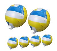 Gatuida 6 pièces Ballons Volley-ball Gonflables Décorations Fête Sportive Thème Beach-volley et Festif