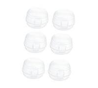 Gatuida 6 Pièces Bouton De Cuisinière à Gaz Protection Housse Couvre-boutons De Gaz Couvercle Capuchon De Protection Housse De Cuisinière Couvre-boutons