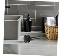 Gatuida 6 Pièces Boutons de Rinçage Double Action Réglables pour Réservoir de Wc de Remplacement Commandes Précises pour Petite et Chasse Accessoires de Salle de Bain Noir