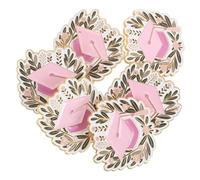 Gatuida 6 Pièces Broche de Chapeau de Graduation Lot de Épingles de Mode pour Diplômés Accessoires Commémoratifs pour Célébrations Académiques et Fêtes Diplômes