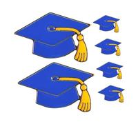 Gatuida 6 pièces Broche de Graduation Épinglette Chapeau pour Diplômés Bijoux de de Graduation pour Lycée et Souvenir pour Académique