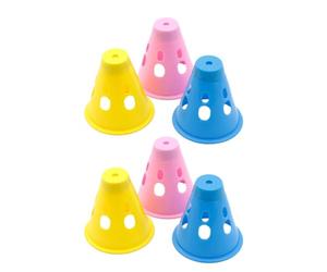 Gatuida 6 Pièces Couvre-Clous de Tente PE, Avertisseur Nocturne
