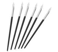 Gatuida 6 Pièces Dip Pen Set For Calligraphy Manga Drawing Ink Quill Writing Pen With Sharpened Tip For Smooth Ink Flow School Office Use