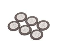 Gatuida 6 pièces Disques Brumisateur Céramique pour Humidificateur Ultrasonique Plaques Oscillantes Céramique pour Diffuseur de Brouillard Remplacement pour Générateur de Brume