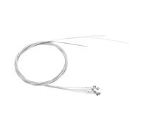 Gatuida 6 pièces Jeu de Cordes de Guitare Acoustique Plaqué Durables et Résistantes Corrosion Clair et Équilibré Remplacement Facile pour Guitaristes Acoustiques