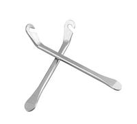Gatuida 6 pièces Leviers Démontage Pneu Vélo Acier Outil Réparation Courbé Résistant Pratique et Ergonomique pour Atelier et Déplacement